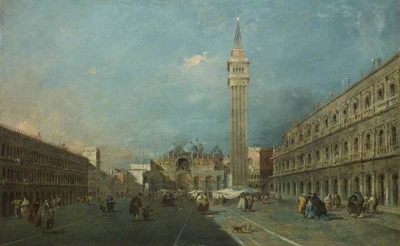 Veduta di Piazza San Marco - National Gallery, London
